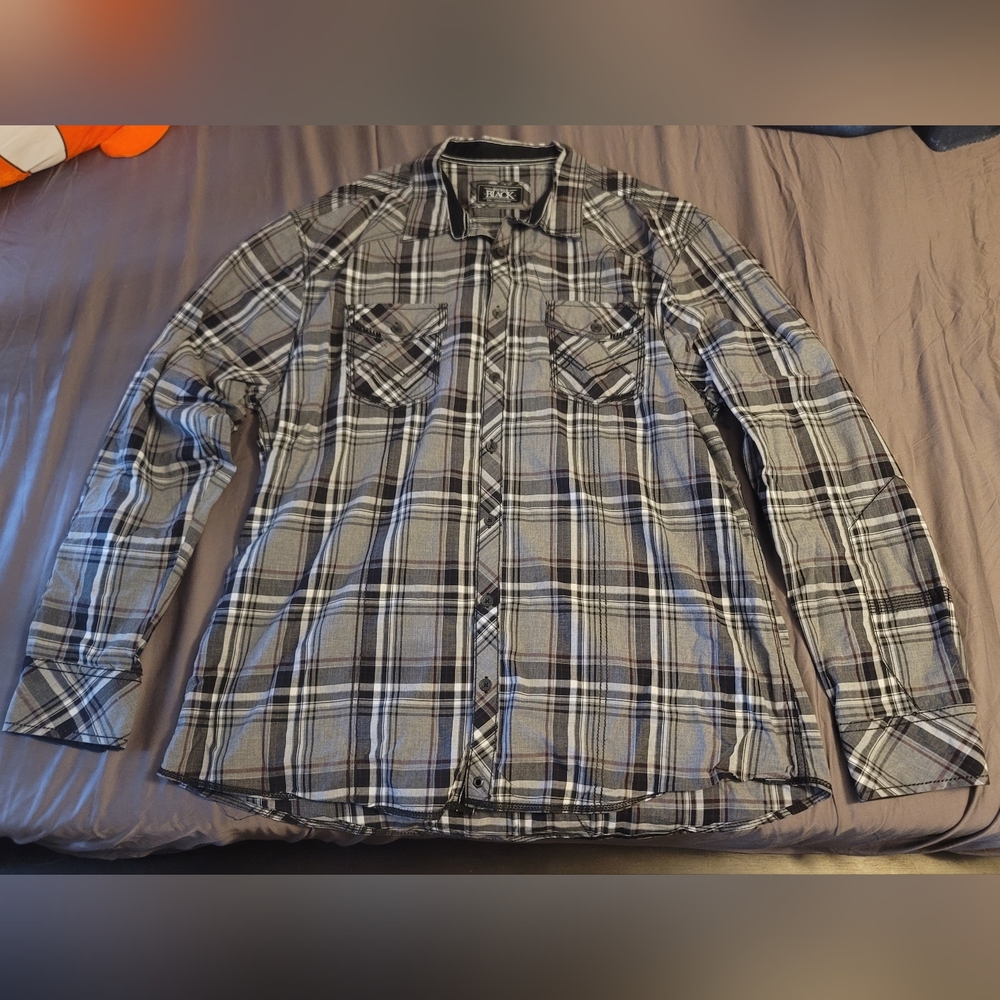 Men's BKE BLACK Flannel XXL